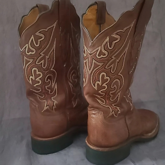Lucchese 2000 ostrich womens boots size 8